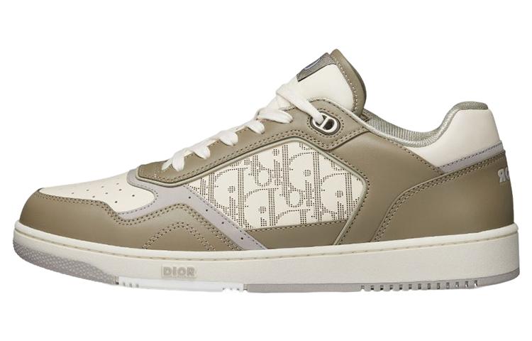 Dior Dior B27 Low Top Khaki Cream Calfskin