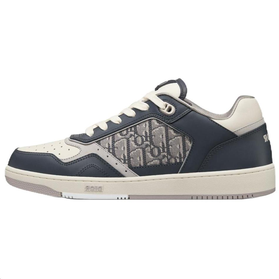 Dior Dior B27 Low Top Skateboard Shoes Men's Dark Gray