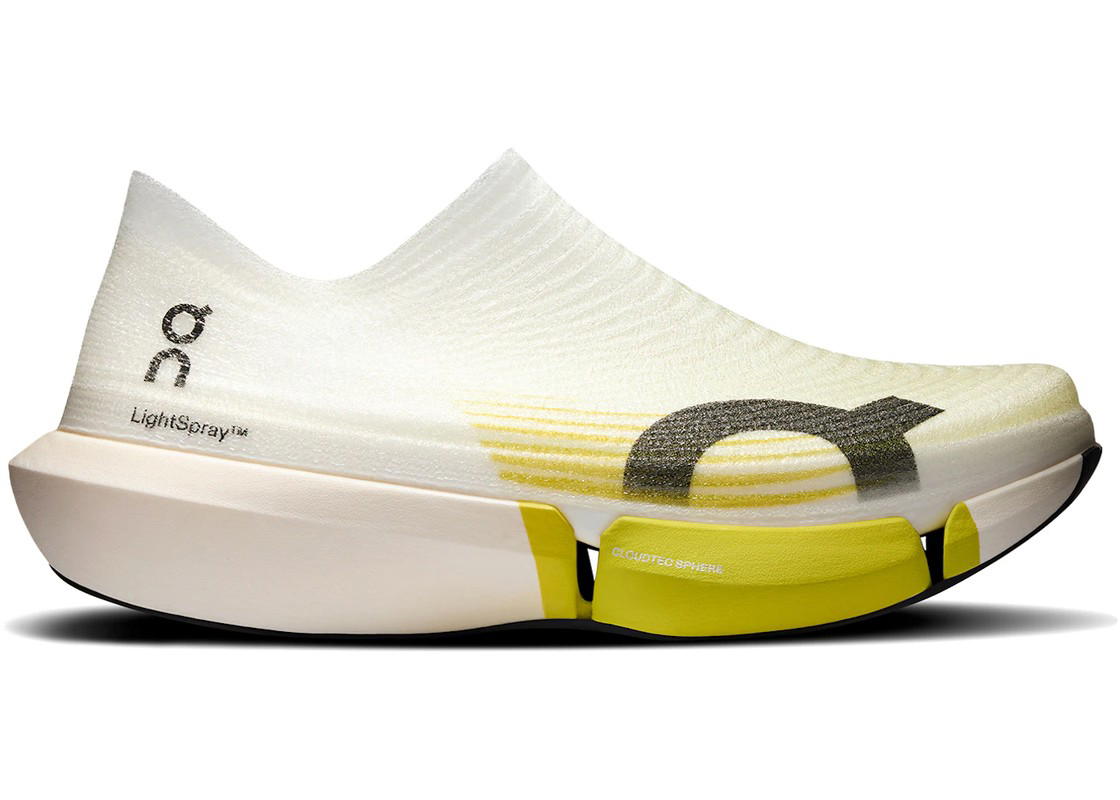 On On Cloudboom Strike 2 LS White/Lime