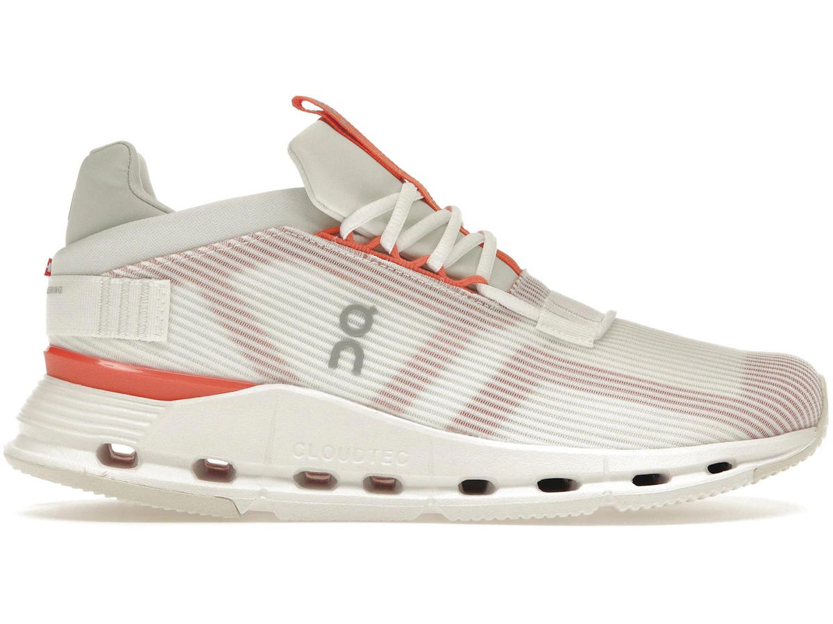 On On Cloudnova Void Undyed White Flame