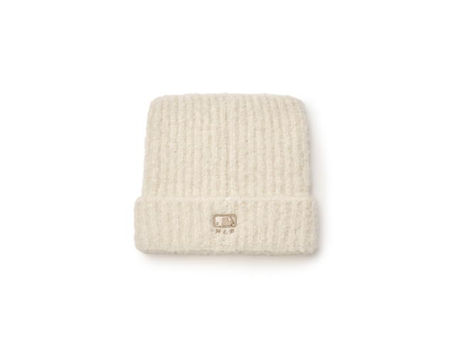 MLB MLB Plush Meow Beanie New York Yankees Cream - view 3