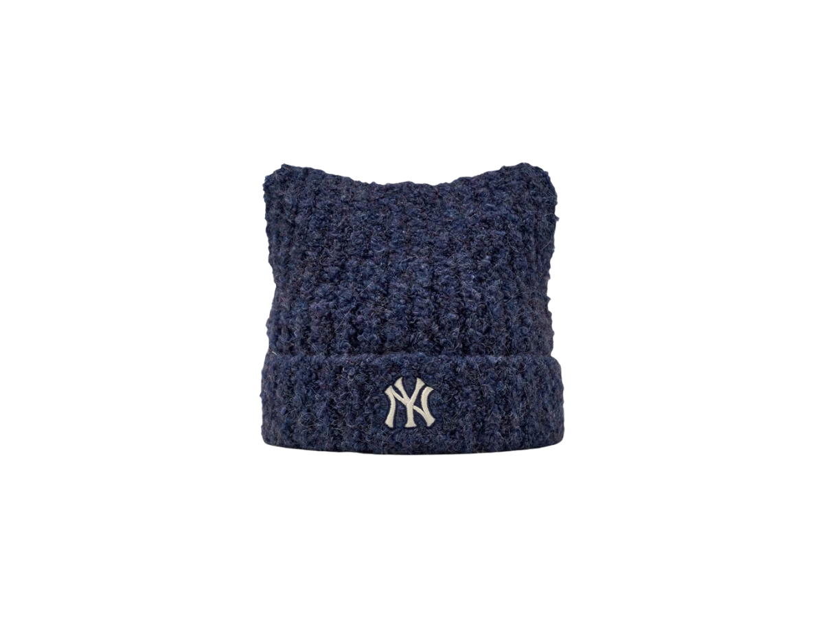 MLB MLB Plush Meow Beanie New York Yankees Navy
