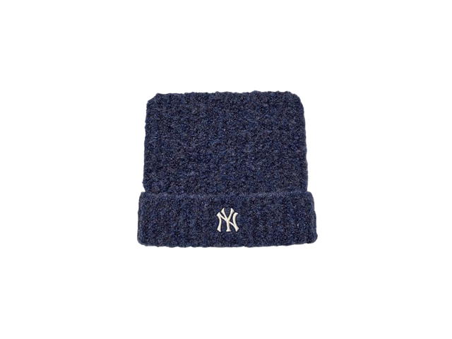MLB MLB Plush Meow Beanie New York Yankees Navy - view 2
