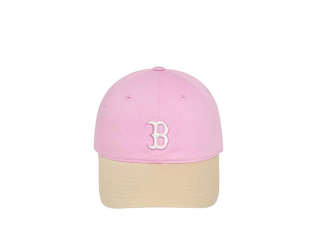MLB MLB Basic Coloration Ball Cap Boston Red Sox Pink - view 2