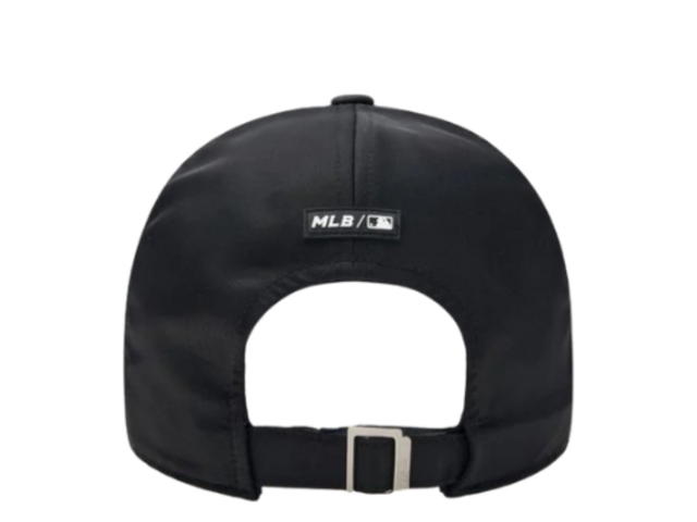 MLB MLB New Nylon Structured Ball Cap New York Yankees Black - view 3