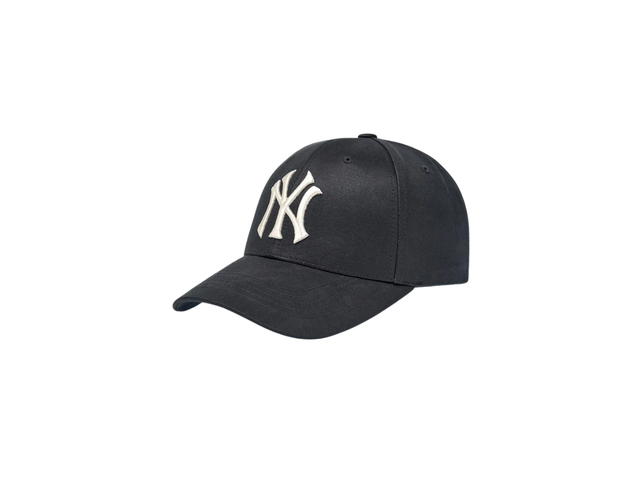 MLB MLB Suede Twill Structured Ball Cap New York Yankees Black - view 1