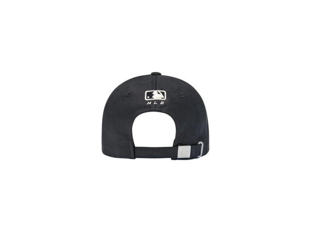 MLB MLB Suede Twill Structured Ball Cap New York Yankees Black - view 2