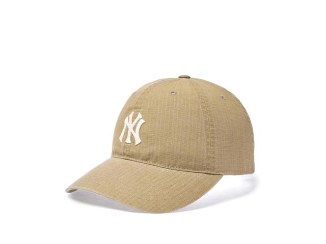 MLB MLB Washed-Ripstop Unstructured Ball Cap Basic Dark Beige - view 1