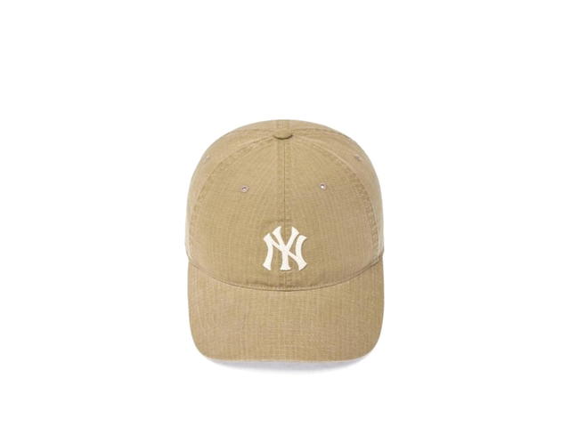 MLB MLB Washed-Ripstop Unstructured Ball Cap Basic Dark Beige - view 3
