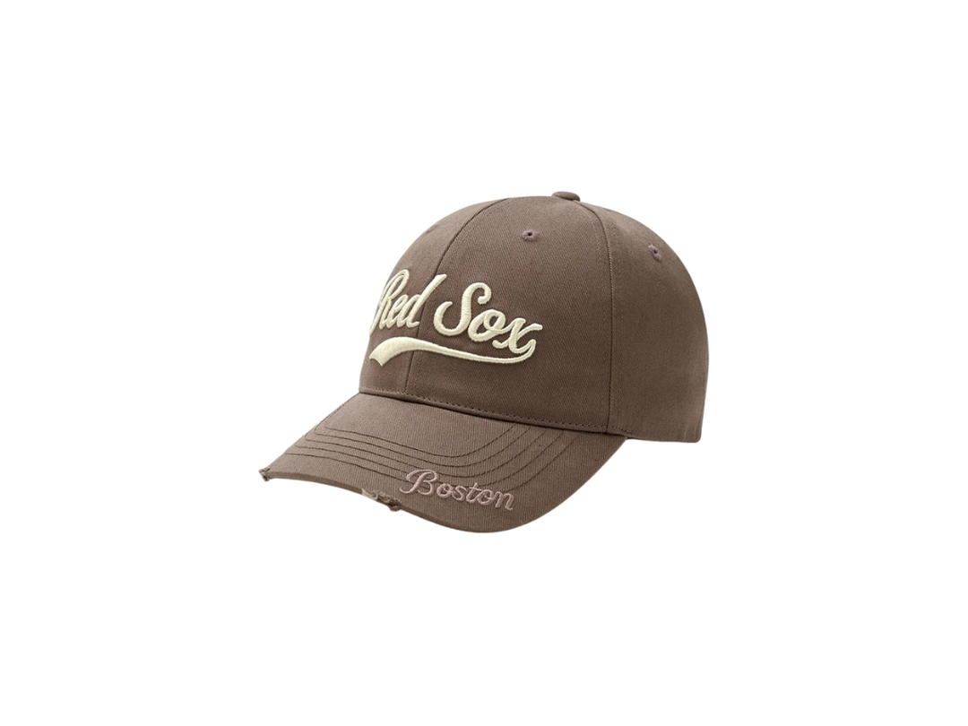 MLB MLB Varsity Vintage Structured Ball Cap Boston Red Sox Light Brown
