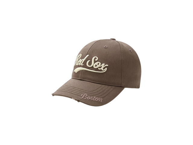 MLB MLB Varsity Vintage Structured Ball Cap Boston Red Sox Light Brown - view 1