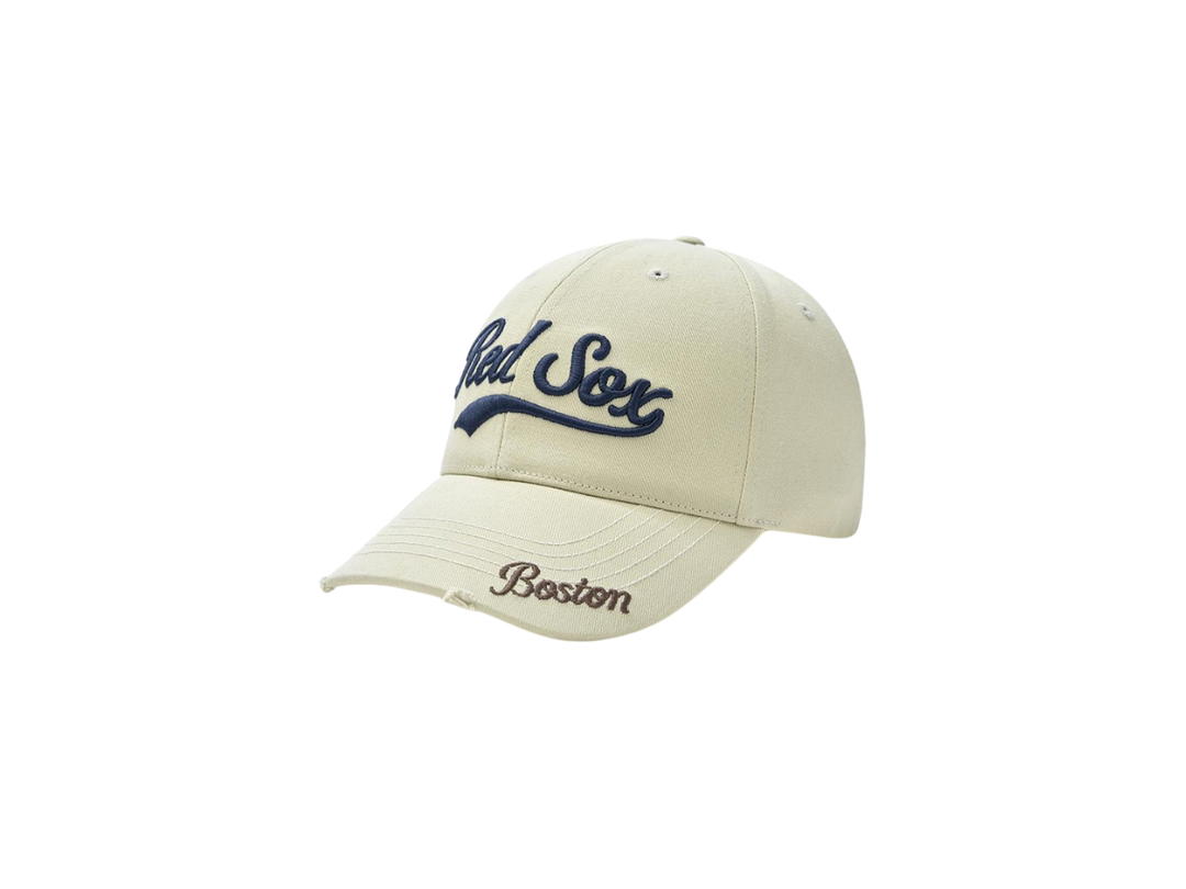 MLB MLB Varsity Vintage Structured Ball Cap Boston Red Sox Melange Sand