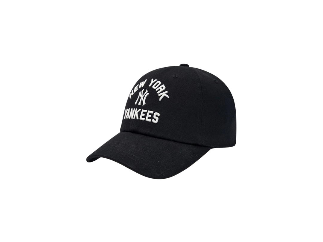 MLB MLB Varsity Lettering Logo Unstructured Ball Cap New York Yankees Black