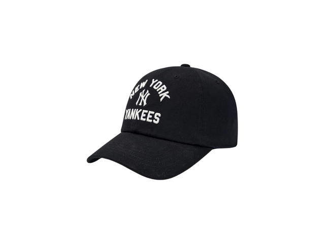 MLB MLB Varsity Lettering Logo Unstructured Ball Cap New York Yankees Black - view 1