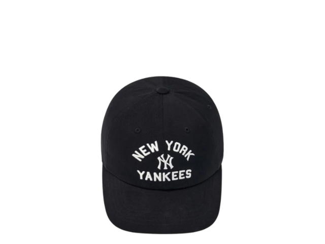 MLB MLB Varsity Lettering Logo Unstructured Ball Cap New York Yankees Black - view 2