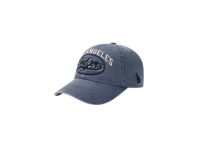 MLB MLB Varsity Vintage Cursive Stitch Unstructured Ball Cap LA Dodgers Indigo Navy (FW25) - view 1