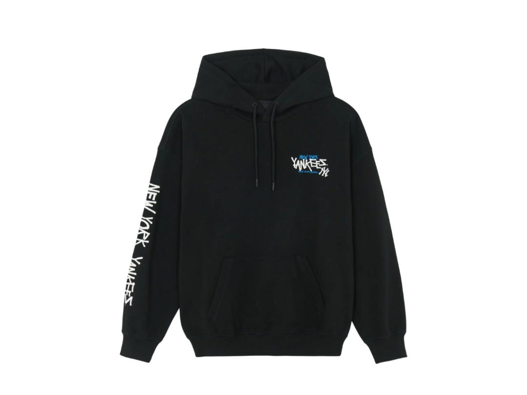 MLB MLB Basic Street Sleeve Graphic Hoodie LA Dodgers Black