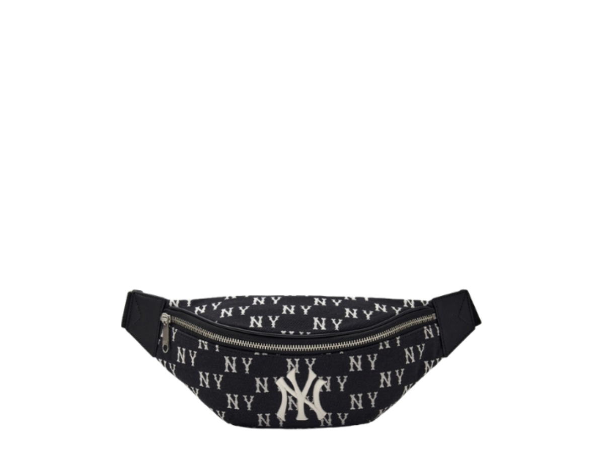 MLB MLB New York Yankees Monogram Belt Bag Black