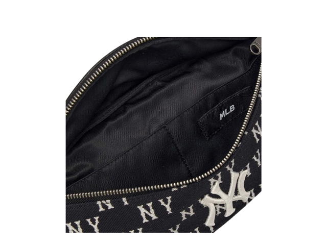 MLB MLB New York Yankees Monogram Belt Bag Black - view 5