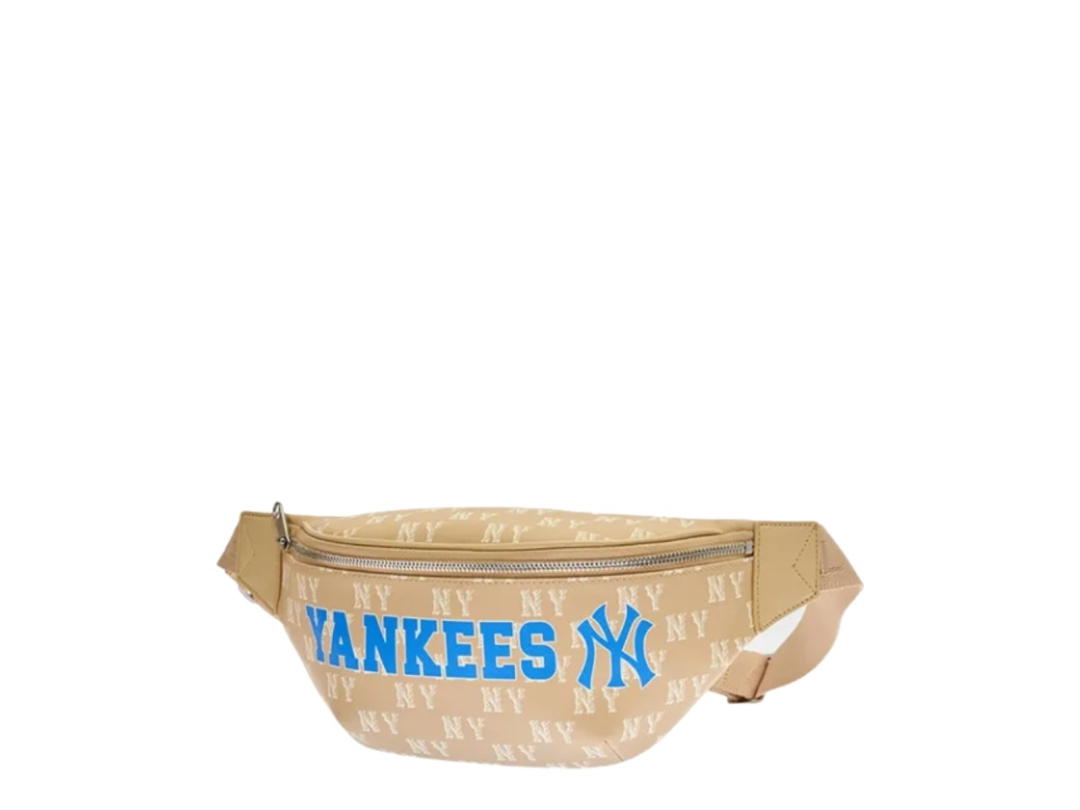 MLB MLB Monogram Waist Bag New York Yankees Beige