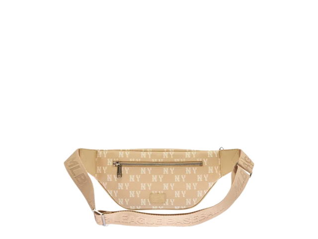 MLB MLB Monogram Waist Bag New York Yankees Beige - view 2