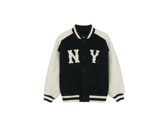 MLB MLB Coopers Wool Varsity Jacket New York Yankees Black (FW25) - view 1