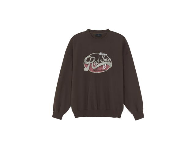 MLB MLB Varsity Vintage Graphic Man-to-Man Boston Red Sox Brown (FW25) - view 1