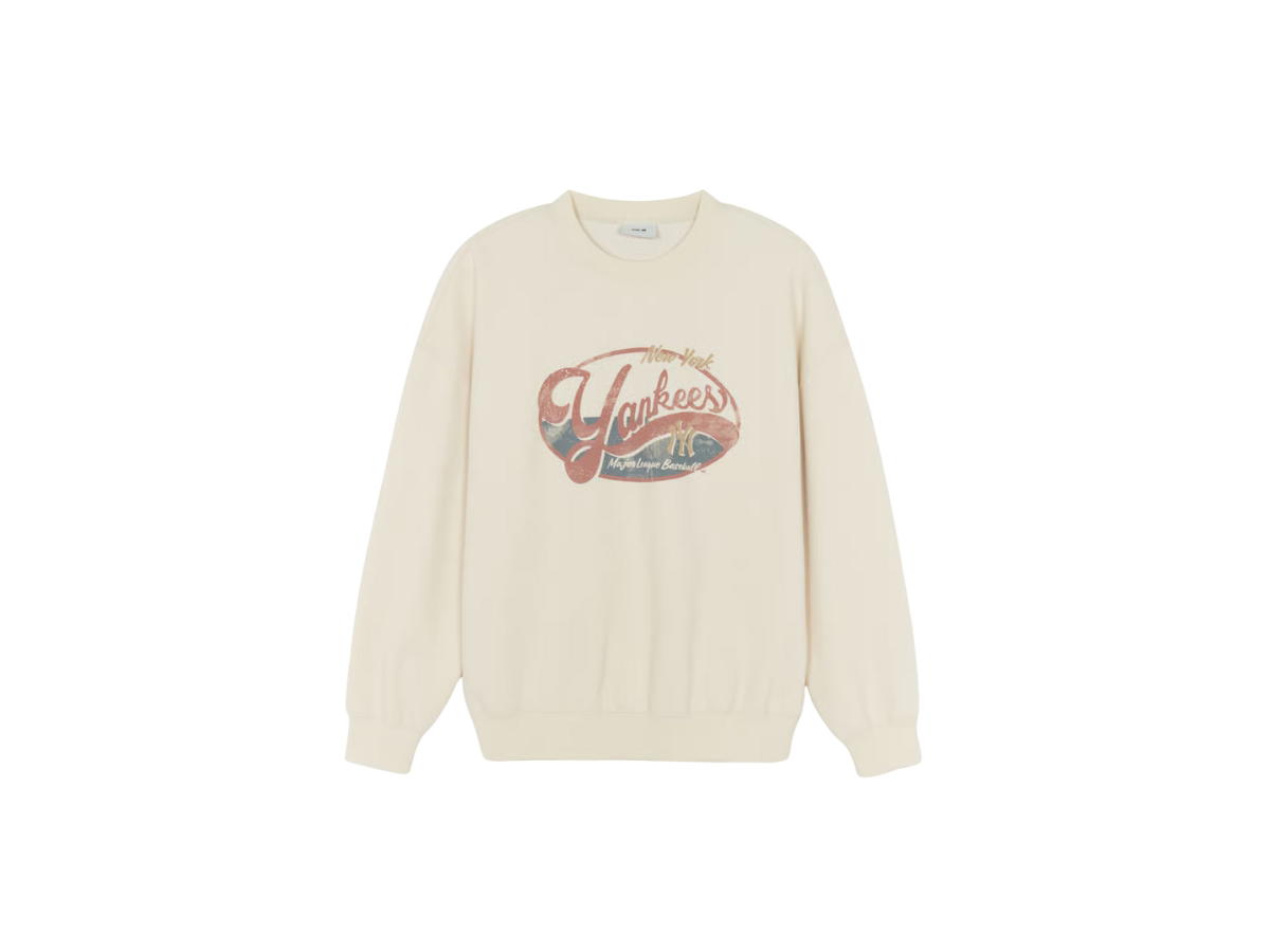 MLB MLB Varsity Vintage Graphic Man-to-Man Boston Red Sox Cream (FW25)