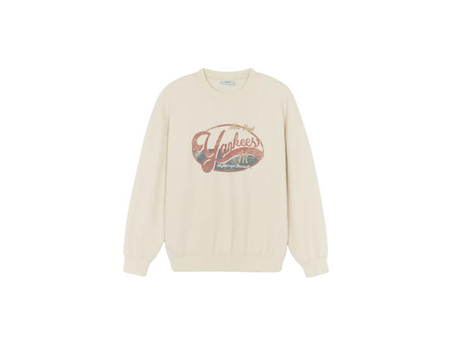 MLB MLB Varsity Vintage Graphic Man-to-Man Boston Red Sox Cream (FW25) - view 1
