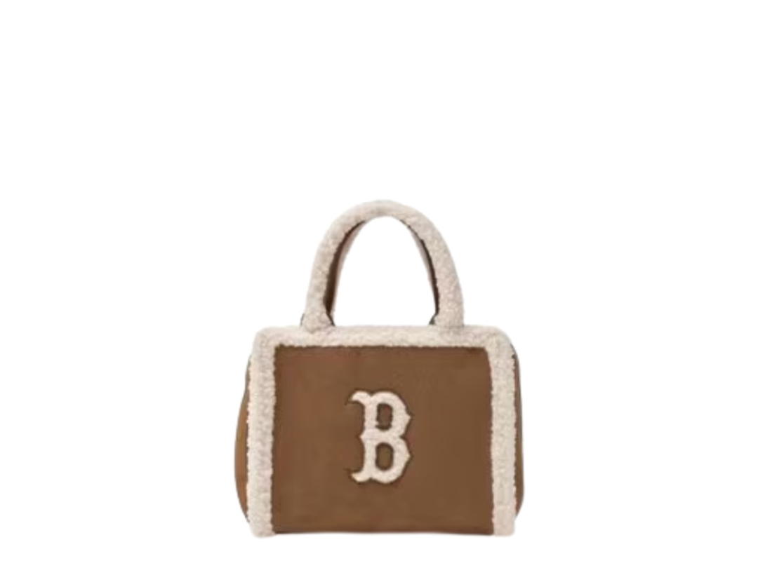 MLB MLB KOREA Basic Mustang Small Tote Bag New York Yankees Brown