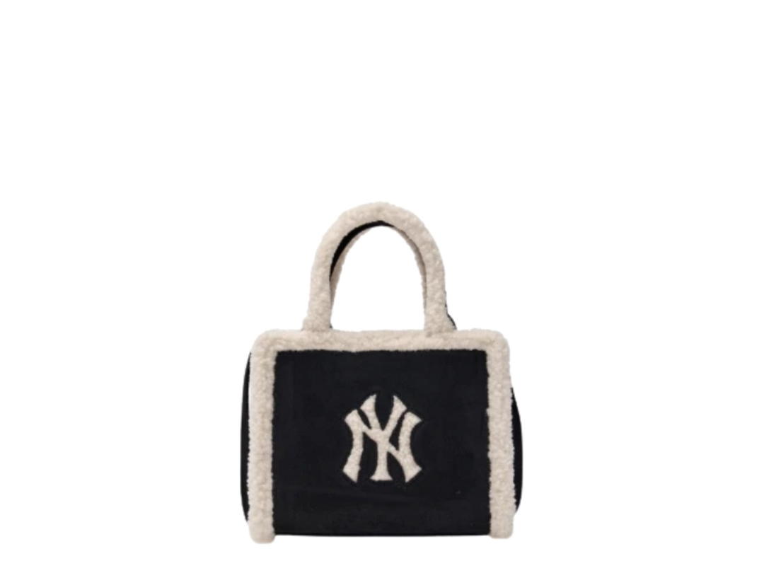 MLB MLB KOREA Basic Mustang Small Tote Bag New York Yankees Black