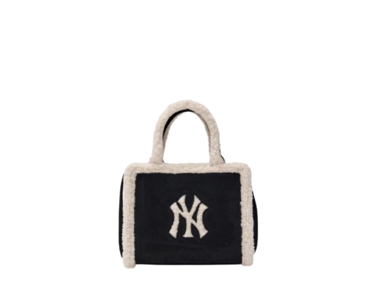 MLB MLB KOREA Basic Mustang Small Tote Bag New York Yankees Black