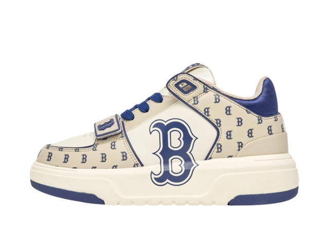 MLB MLB Chunky Liner Mid Classic Monogram Boston Red Sox Beige Blue - view 1
