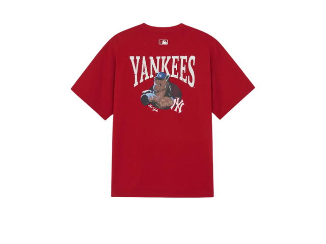 MLB MLB New Year Horse Back Graphic T-Shirts New York Yankees Red - view 2
