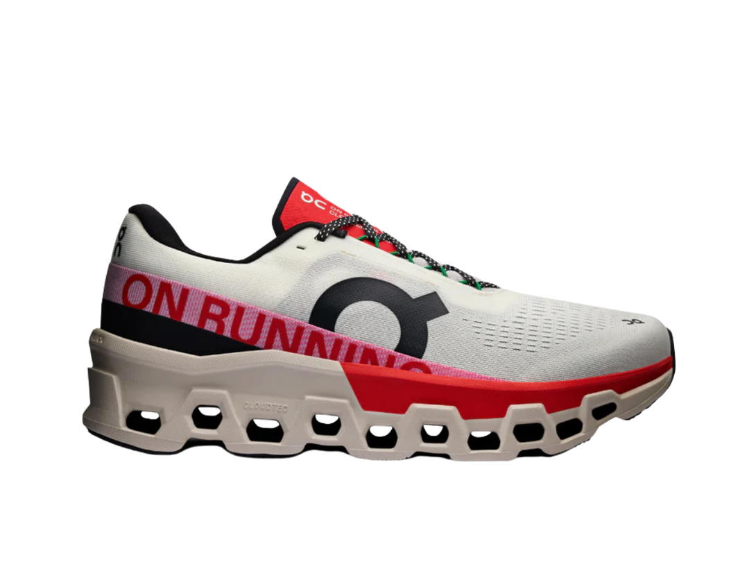 On On Cloudmonster 2 Ivory Silver