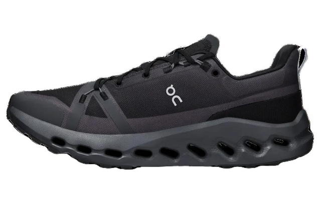 On On Cloudsurfer Trail - Black - view 1
