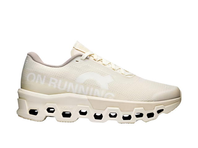 On On Cloudmonster 2 Invincible Ivory White - view 1