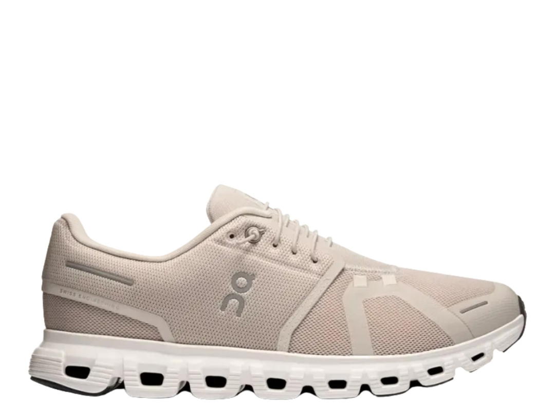 On On Cloud 6 Pearl White