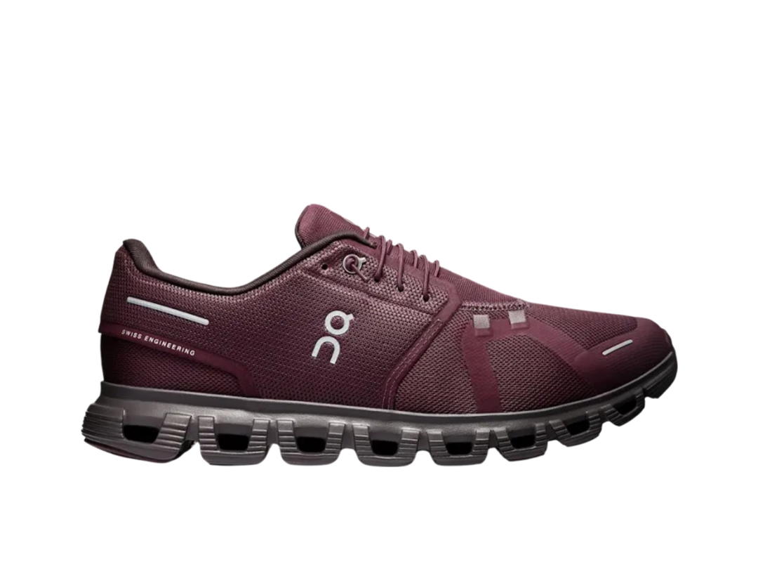 On On Cloud 6 Mulberry Pebble