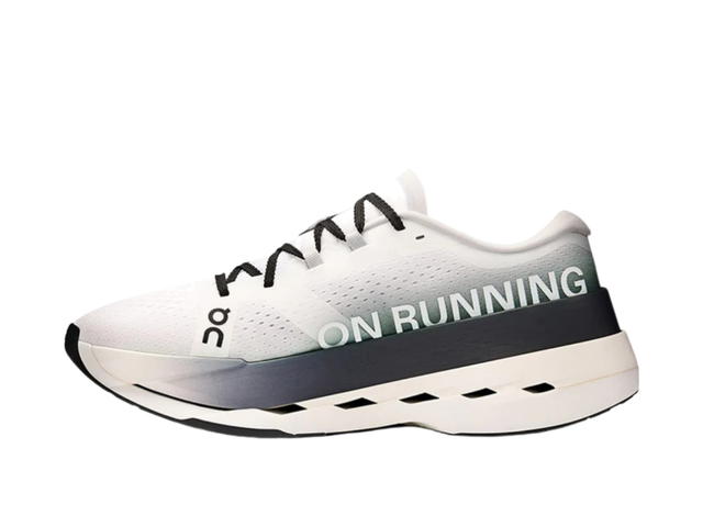 On On Cloudboom Max White Black - view 2