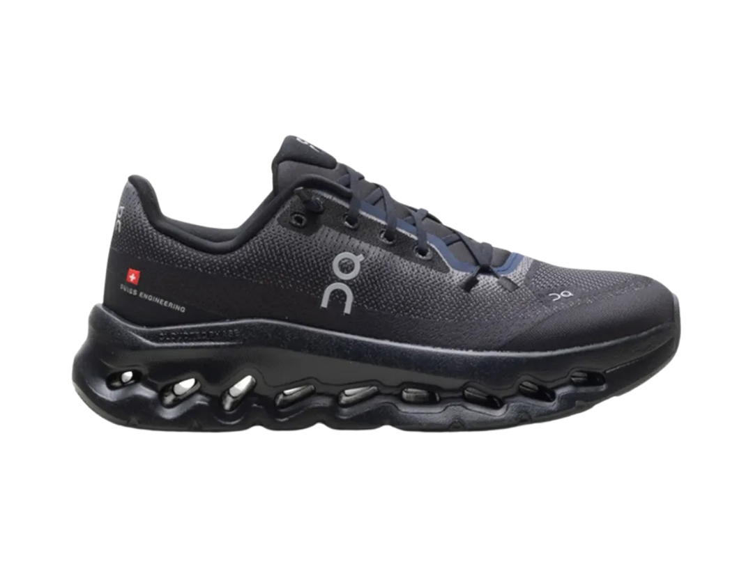 On On Cloudtilt Perforated Sneakers Black