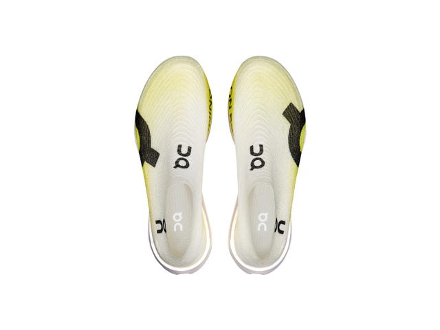 On On Cloudboom Strike LS White Lime - view 3