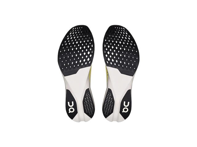 On On Cloudboom Strike LS White Lime - view 4