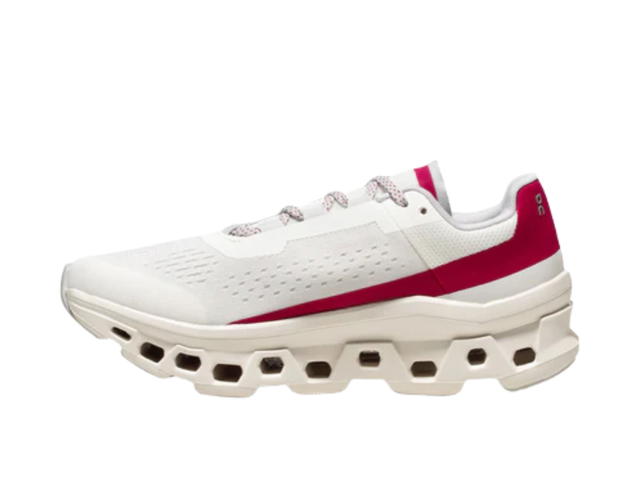 On On Cloudmonster Ivory Grenadine (Women's) - view 2