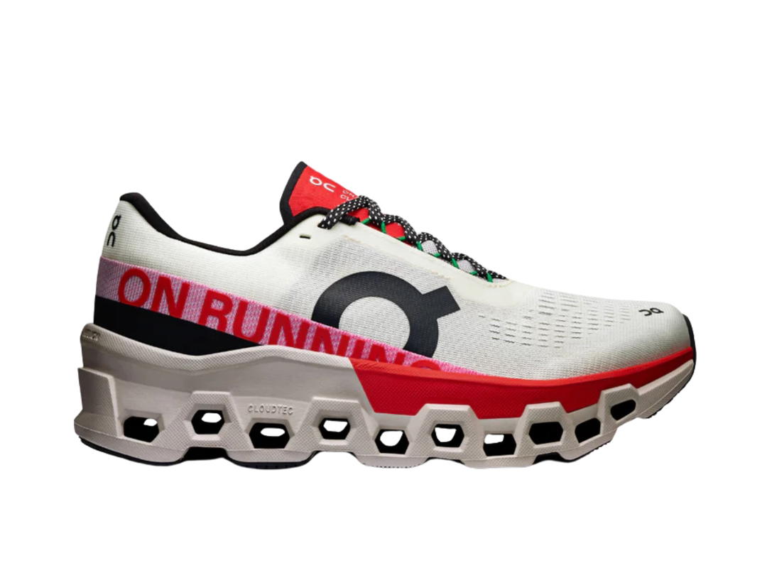 On On Cloudmonster 2 Ivory Red (W)