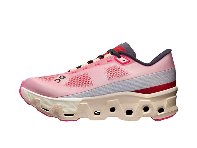 On Running On Running Cloudmonster Hyper Red Cream (W) - view 2