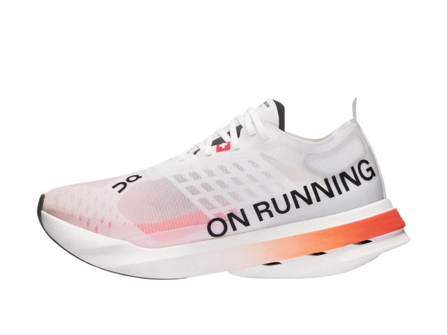 On Running On Running Cloudboom Strike White Black (Women's) - view 2