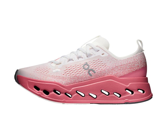 On On Cloudsurfer Max White Camellia (Women's) - view 2