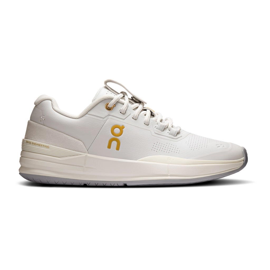 On On The Roger Pro Ace White Grey