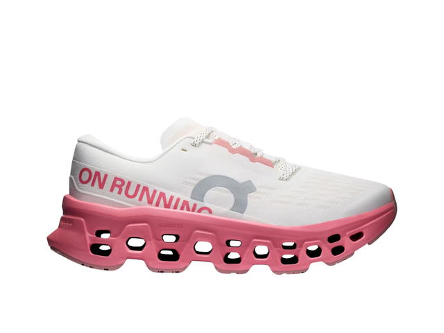 On On Cloudmonster 3 Ivory Camellia (Women's) - view 1